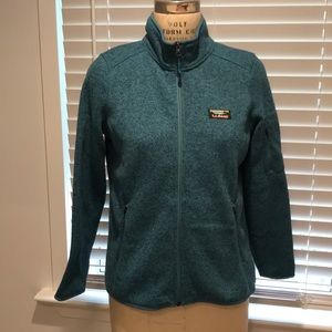 Sweater fleece jacket